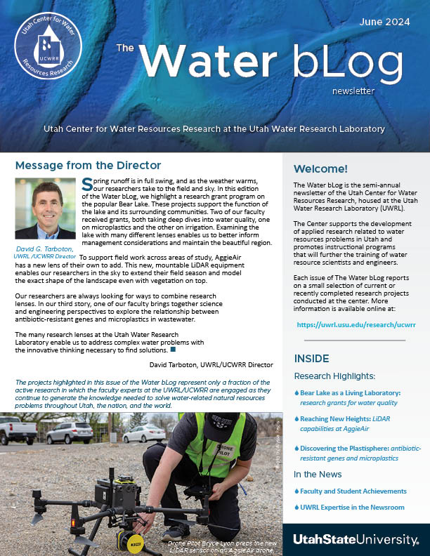 July 2023 Water bLog Newsletter Cover