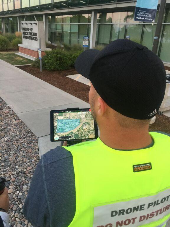 Hunter Piloting UAV Matrice