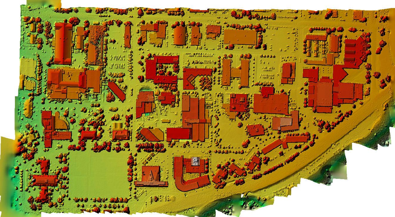 USU Full Shaded Relief