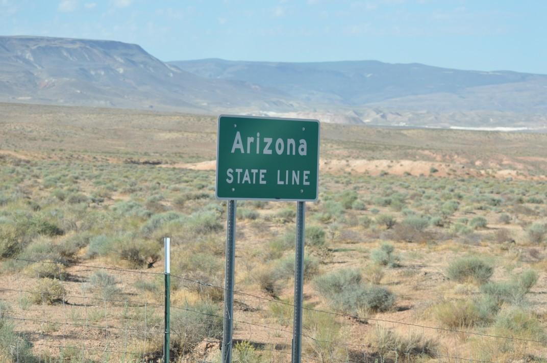 A sign