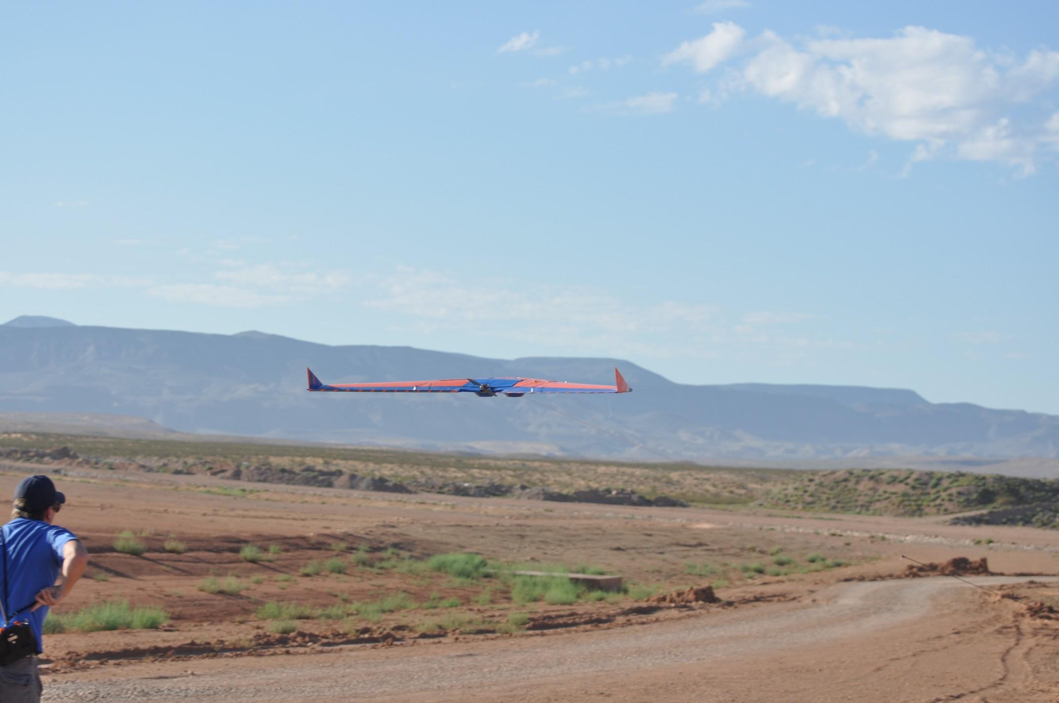 UAV taking off